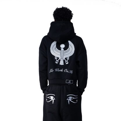 WILL OF HERU HEAVY ZIP UP HOODIE
