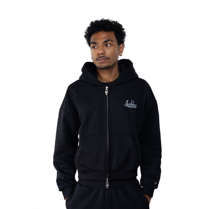 WILL OF HERU HEAVY ZIP UP HOODIE