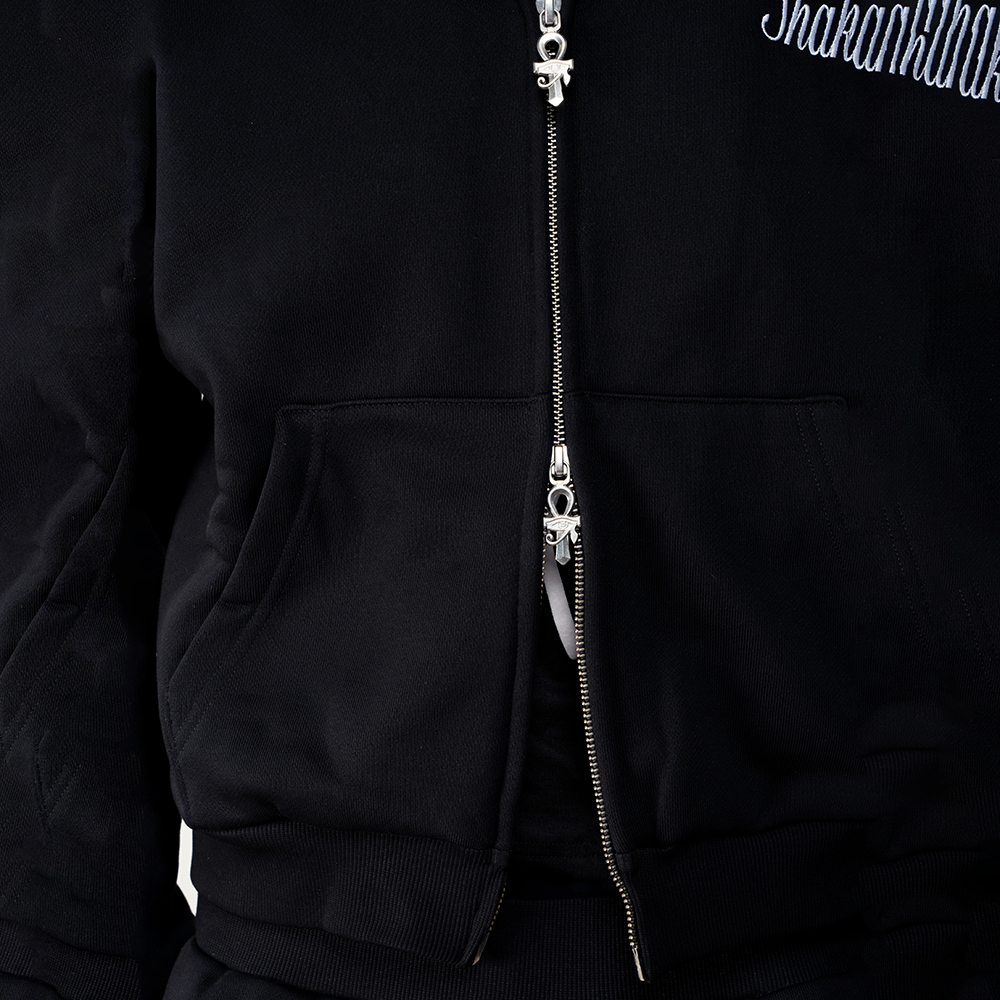 WILL OF HERU HEAVY ZIP UP HOODIE