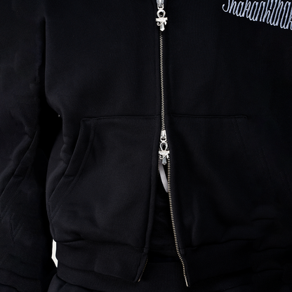 WILL OF HERU HEAVY ZIP UP HOODIE