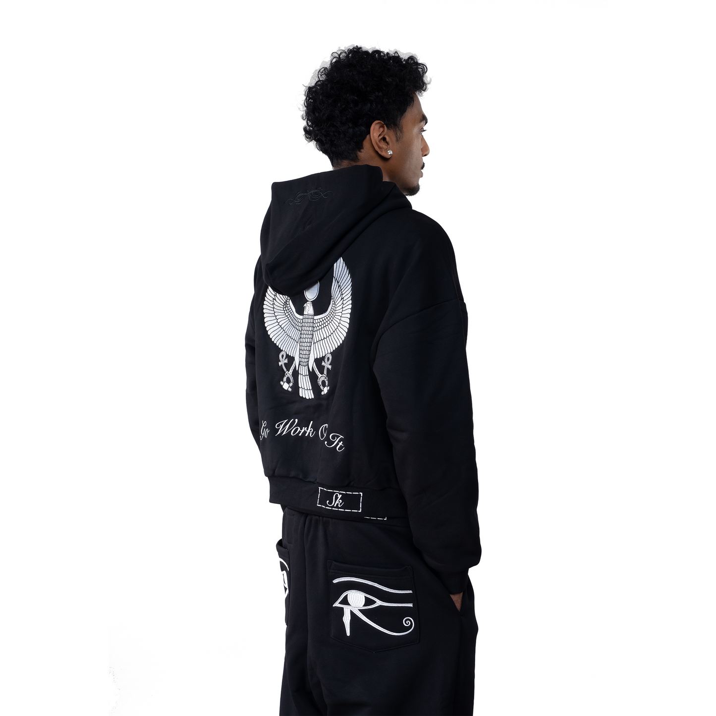 WILL OF HERU HEAVY ZIP UP HOODIE