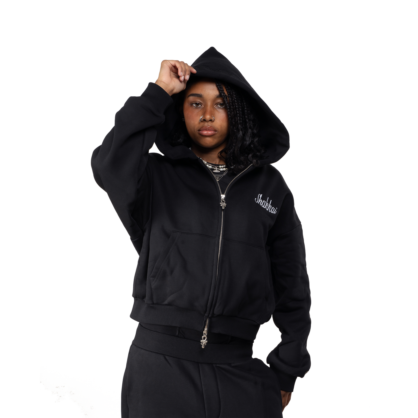 WILL OF HERU HEAVY ZIP UP HOODIE