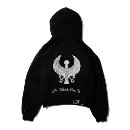 WILL OF HERU HEAVY ZIP UP HOODIE